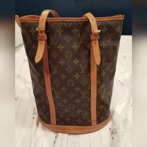Authentic Louis Vuitton bucket bag